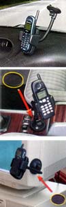 Universal Windschutzscheiben Telefon Halter