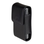 The Genuine LG 'Chocolate' Leather Case CCL-40 is a padded carrying case with universal design.
