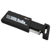 Listen to FM radio via USB port on your PC using this Plug and play USB radio.