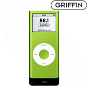 iPod Nano 2G slides into the iTrip and securely connects via the iPod's dock to stream your music over FM.