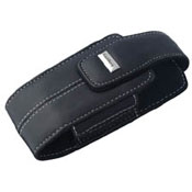 The BlackBerry holster is fashionable enough for the boardroom and comfortable enough for long trips in the car.