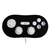 Protection for your Wii classic controller from dirt and scratches - black.