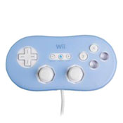 Protection for your Wii classic controller from dirt and scratches - ice blue.