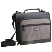 This Wii case provides slots for you to place the Wii console, controllers, games and other accessories.