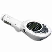 CAR TO USB FM TRANSMITTER WITH LCD DISPLAY