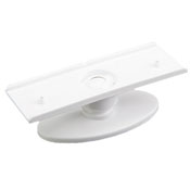 This adjustable stand lets you conveniently adjust the Wii sensor bar receiving angle.