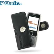Stylish Leather Pouch Case from PDair for the Nokia 6300.