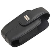 Finished in premium lambskin leather, this genuine BlackBerry holster offers unparalleled comfort and elegance.