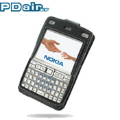 Stylish Leather Sleeve Case from PDair for the Nokia E61i.