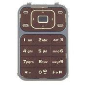 Nokia 7390 Replacement Keypad - Copper