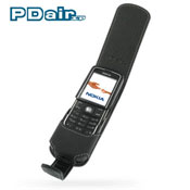 Stylish Leather Flip Case from PDair for the Nokia 8600 Luna.