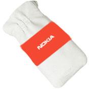 GENUINE NOKIA XPRESS MUSIC LEATHER CASE - ORANGE