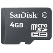 SanDisk Ultra MicroSDHC Card - 4GB