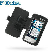 Stylish Leather Book Case by PDair for the Nokia N800 Internet Tablet.