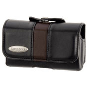 SAMSONITE PHONE HOLSTER SIZE 3 - BLACK/DARK BROWN