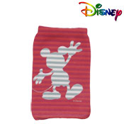 DISNEY CARRY SOCK - RED STRIPEY MICKEY