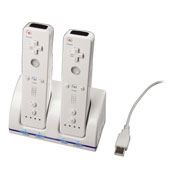 This replacement rechargeable battery for your Wii remote also comes with charging station.