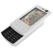 SILICONE CASE FOR NOKIA N95 8GB - ICE