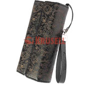 KRUSELL DIVINE LEATHER CASE - LARGE ( BLACK )