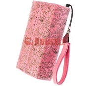 KRUSELL DIVINE LEATHER CASE - LARGE ( PINK )
