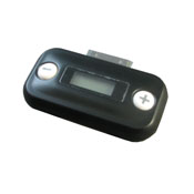 Listen to music and calls from your iPhone through your car stereo using a Bubblegum FM transmitter.