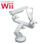 Make your Wii aeronautical games that little bit more fun, with this Airplane Controller Stand.