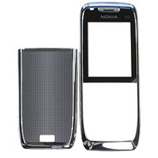 Genuine Nokia replacement cover for the Nokia E51 in White Steel.