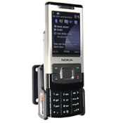 Use your Nokia 6500 Slide safely in your vehicle with this small, neat and discreet Brodit Passive holder.