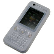 Silicone Case  for Sony Ericsson W890i - Ice