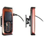 Charge and use your Nokia 2600 Classic safely in your vehicle with this Brodit active holder with tilt swivel.
