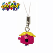 MR MEN MOBILE PHONE CHARM - LITTLE MISS CHATTERBOX