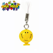 MR MEN MOBILE PHONE CHARM - MR HAPPY