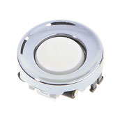 Replacement Trackball and Chrome ring for the BlackBerry Curve, Pearl and 8800 series.