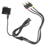 The AV Cable lets you attach your iPod Photo,Video,or Nano to either a TV.