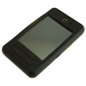 Silicone Case for Samsung F480 Tocco - Black