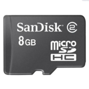 SanDisk Ultra MicroSDHC Card - 8GB - With Reader