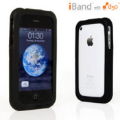 Tech21 d3o iBand Case for iPhone 3GS / 3G - Black - Version 2