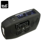 Listen to the radio wherever and whenever you like with this portable wind up radio.