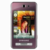 Sim Free Samsung Tocco F480 - Pink
