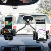 ADJUSTABLE DUAL WINDSCREEN CAR HOLDER