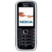 The Nokia 6233 is a stylish 3G phone with a high-quality stainless steel finish.
