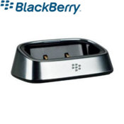 Genuine BlackBerry Pearl cradle for charging and synchronising your phone with a computer.