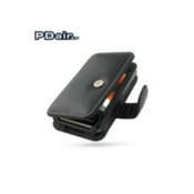 Stylish Leather Book Case by PDair for the Samsung Tocco F480.