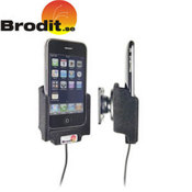 Charge and use your iPhone 3G safely in your vehicle with this Brodit active holder with tilt swivel.