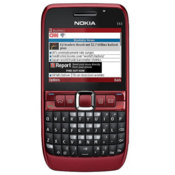 Sim Free Nokia E63 - Red