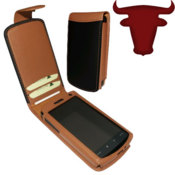Piel Frama Case For HTC Touch HD - Black And Tan