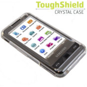 Crystal clear protective case that’s unbelievable tough and leaves your Samsung i900 Omnia on display.