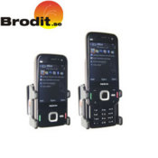 Use your Nokia N85 safely in your vehicle with this small, neat and discreet Brodit Passive holder.