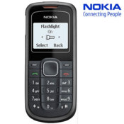 Sim Free Nokia 1202 - Midnight Black