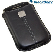 Custom-designed for your BlackBerry, the genuine BlackBerry Leather Pocket keeps your phone looking its best.